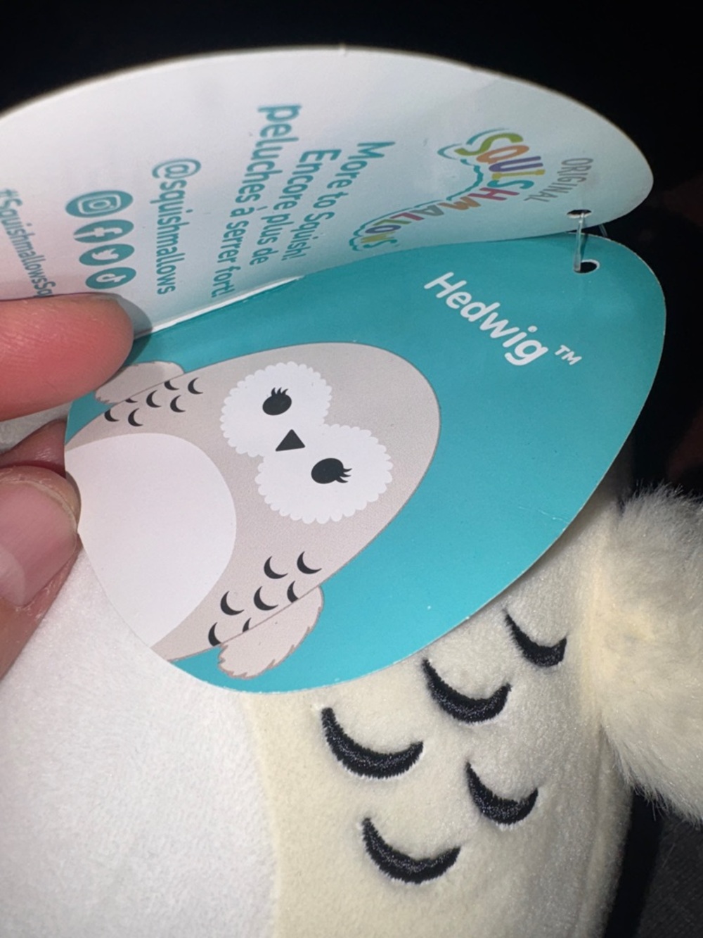 Hedwig the Owl Squishmallow ๐ฆ - Picture 2 of 4